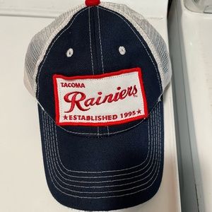 Tacoma Rainers Hat slightly used but in good condition